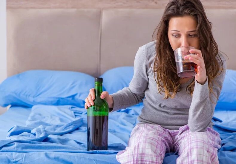 Die zweite Stufe des Alkoholismus